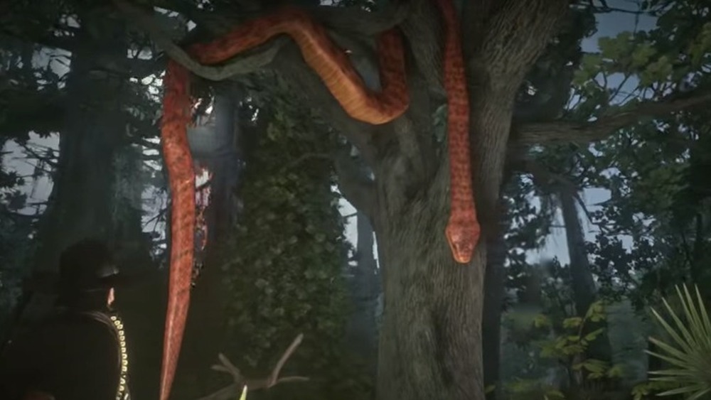 Red Dead snake