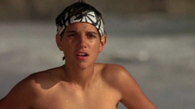 Daniel LaRusso at the beach