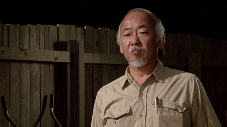 Mr. Miyagi at night