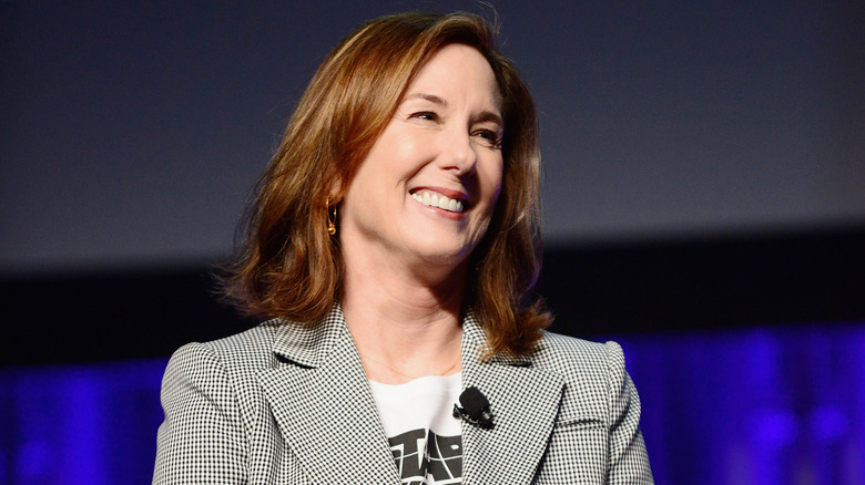 Kathleen Kennedy smiling