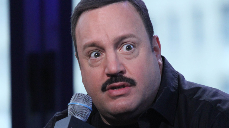 Kevin James smirking