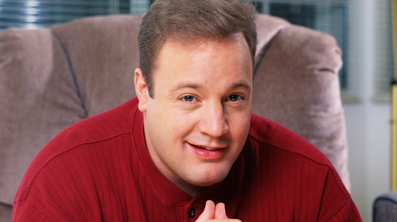 Kevin James smirking