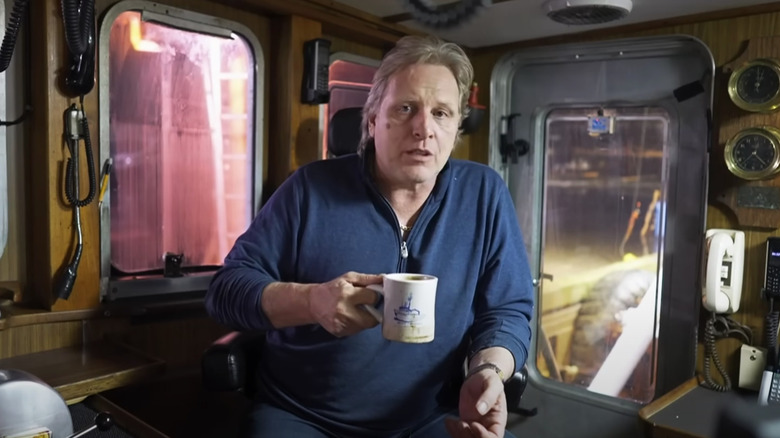 Sig Hansen in the cockpit