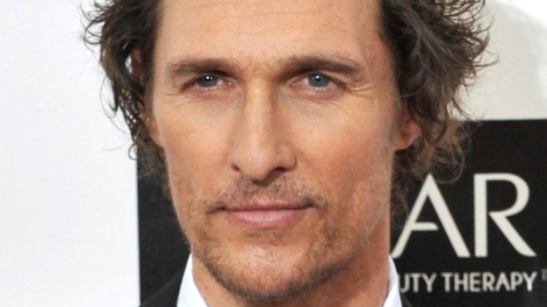Matthew McConaughey smilng