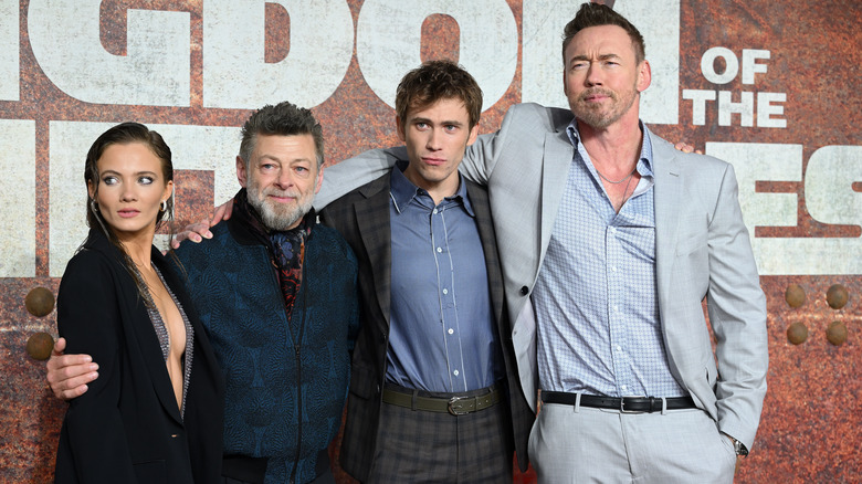 Kingdom cast with Andy Serkis