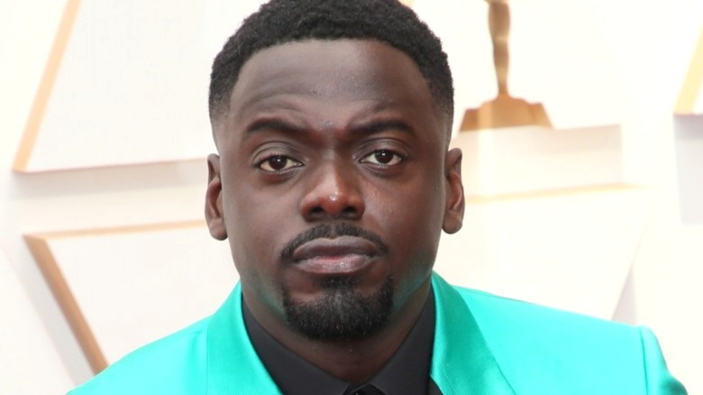 Daniel Kaluuya posing for pictures