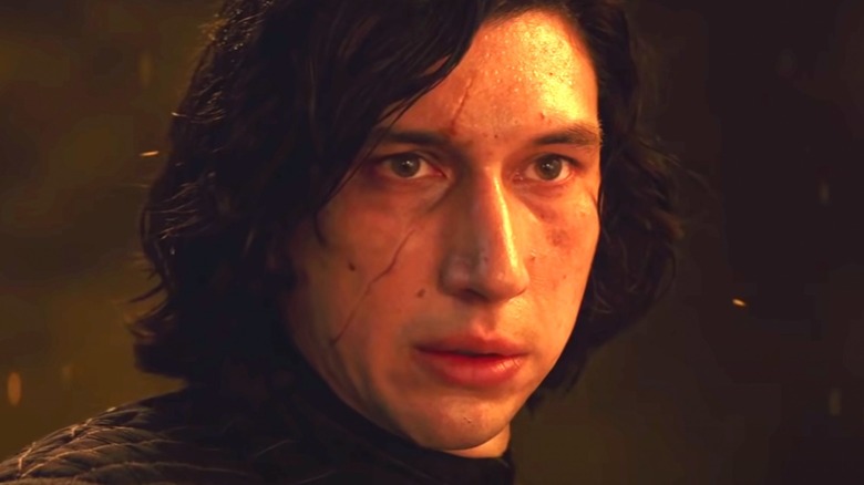 Adam Driver looking fierce