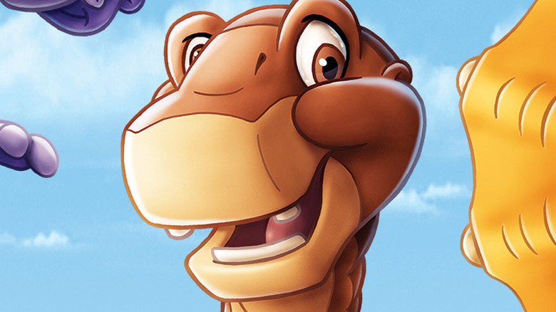 Littlefoot smiling