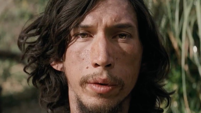 Adam Driver tearing up