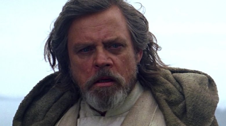 Mark Hamill as Luke Skywalker in Star Wars: The Last Jedi