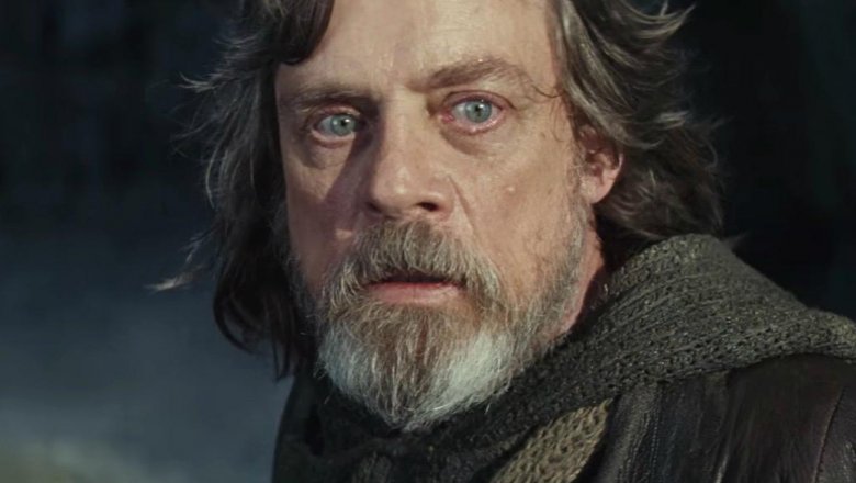 Mark Hamill as Luke Skywalker in Star Wars: The Last Jedi