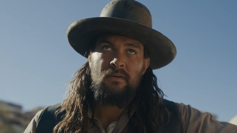 Jason Momoa glaring