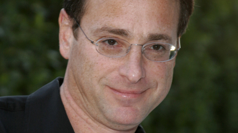 Bob Saget in glasses