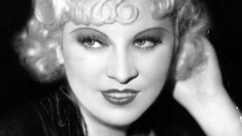 Mae West posing