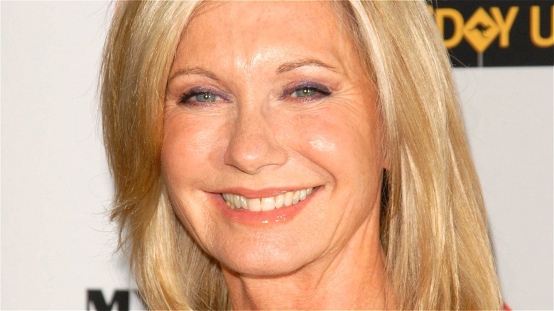 Olivia Newton-John smiling