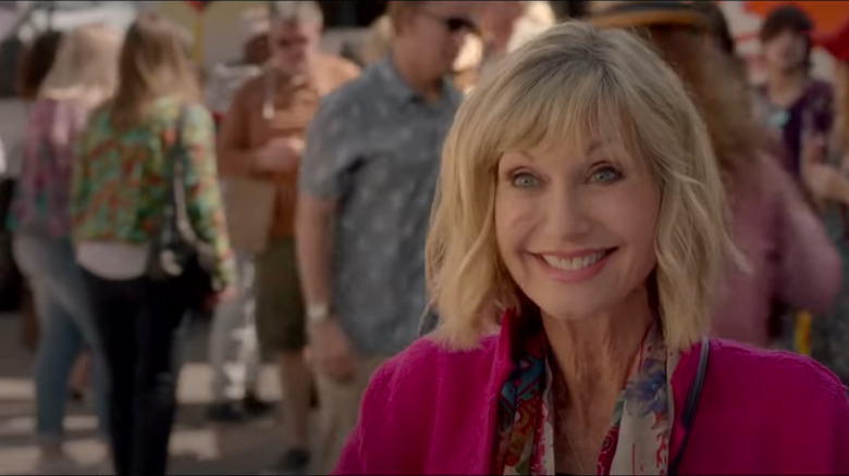 Olivia Newton-John smiling