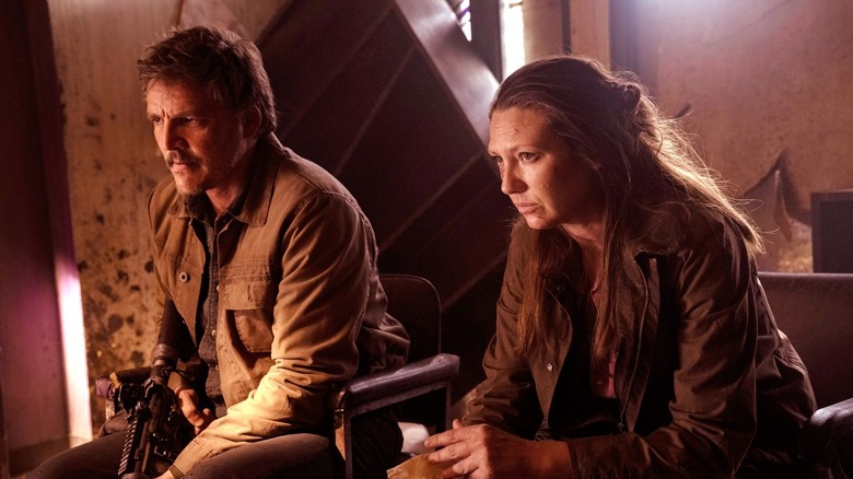 Pedro Pascal and Anna Torv in "The Last of Us"