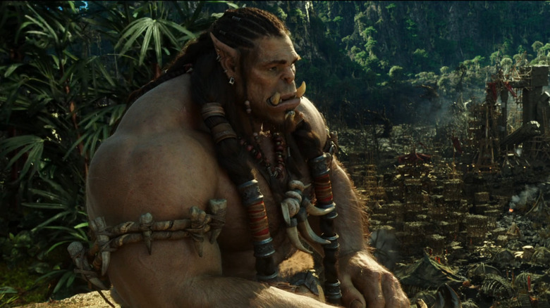 Toby Kebbell as Durotan in the trailer for Warcraft