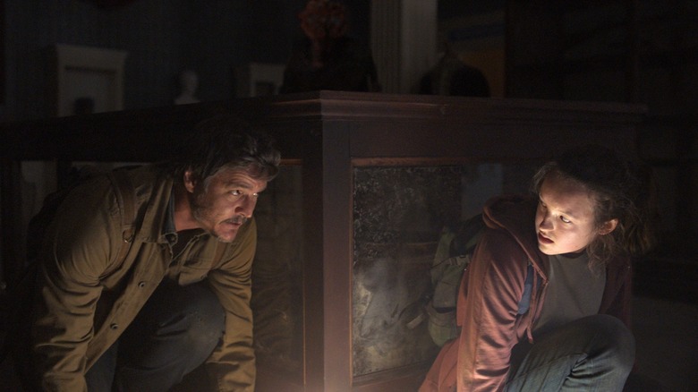 Pedro Pascal and Bella Ramsey in "The Last of Us"