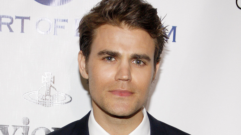 Paul Wesley at a press event