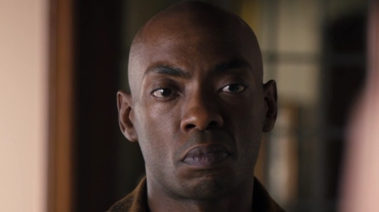 Lance Flowers looking impassive