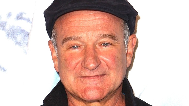 Robin Williams grinning