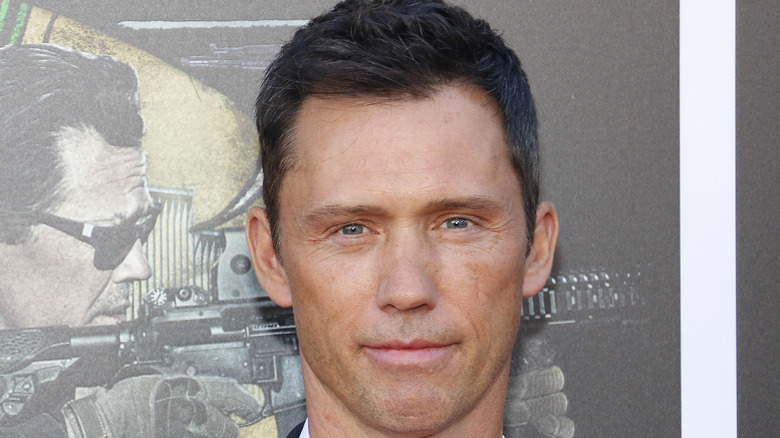 Jeffrey Donovan on red carpet for "Sicario"