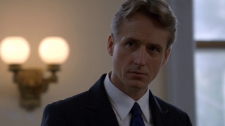 Law and Order Cutter's serious court pose