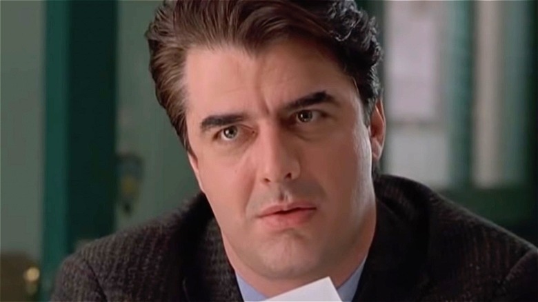 Chris Noth looking confused in Law & Order