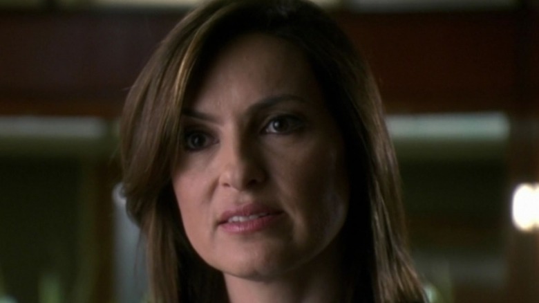 Close up of Olivia Benson