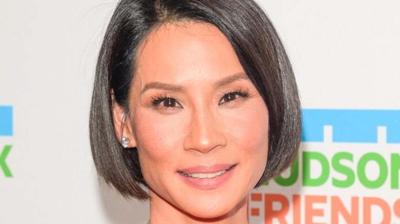 Lucy Liu smiling