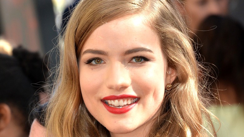 Willa Fitzgerald looking delighted