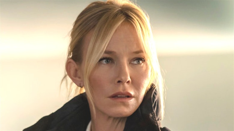 Kelli Giddish looking surprised