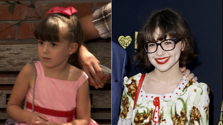 Alina Foley as Ellie on The League and at 2022 premiere