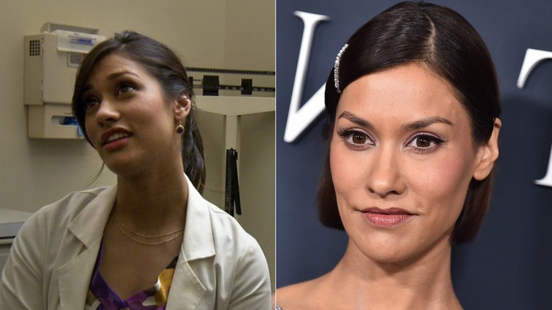 Janina Gavankar as Shiva on the League and at red carpet event