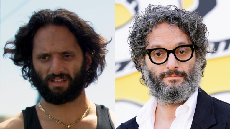 Jason Mantzoukas as Rafi on The League and at red carpet event