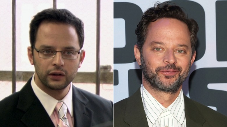 Nick Kroll as Rodney Ruxin on The League and at premiere