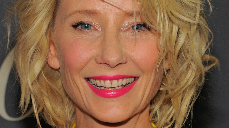 Anne Heche smiling