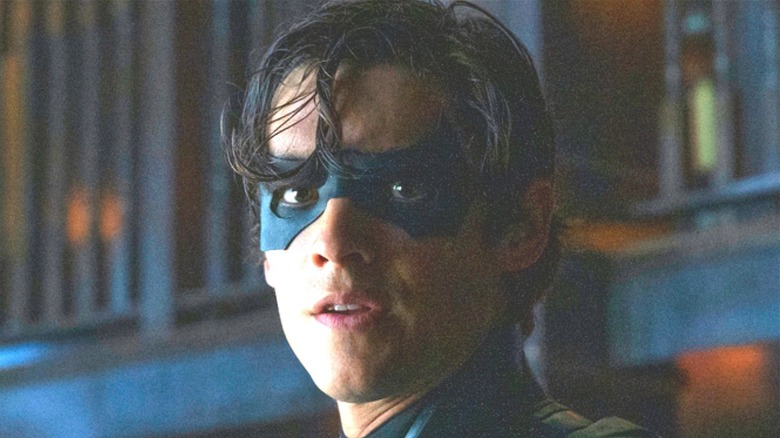 Nightwing is shocked on Titans