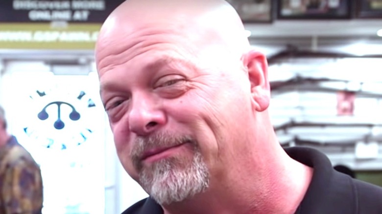 Rick Harrison looking serious