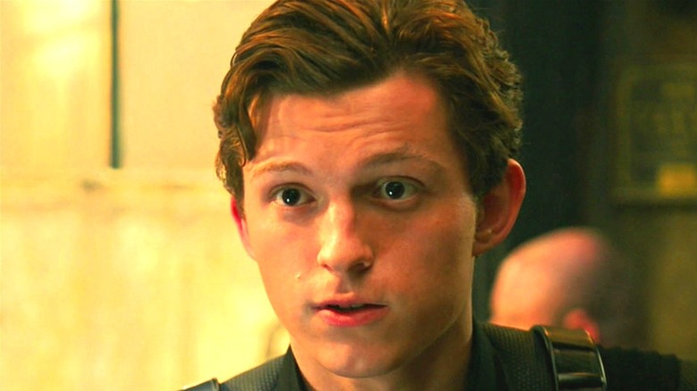 Tom Holland appears as Peter Parker