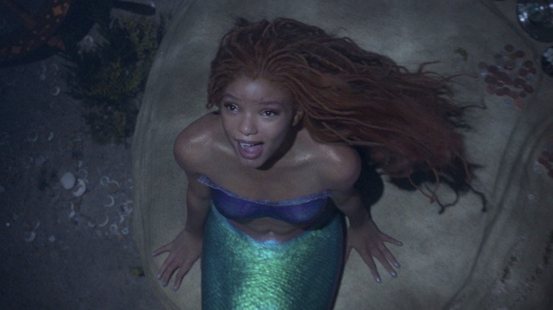 Ariel singing underwater