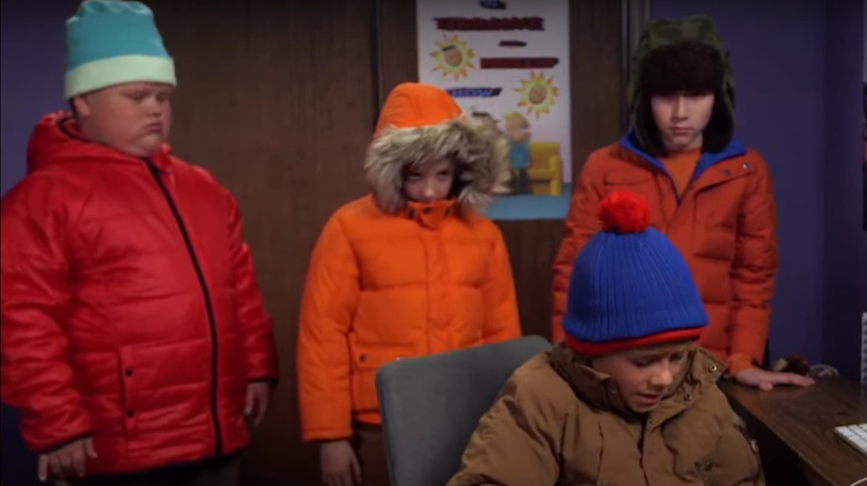The live-action version of South Park