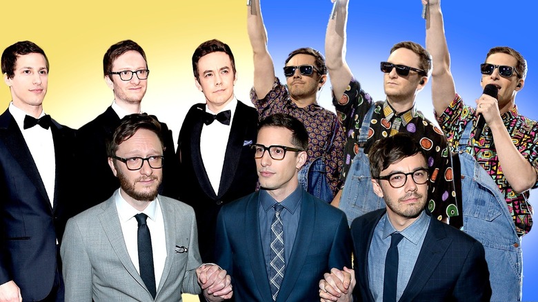 Lonely Island trio over the years