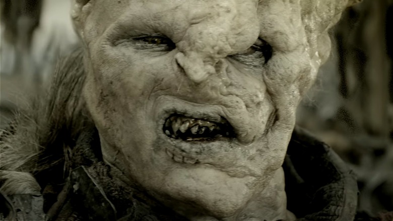 Orc sneering LOTR 