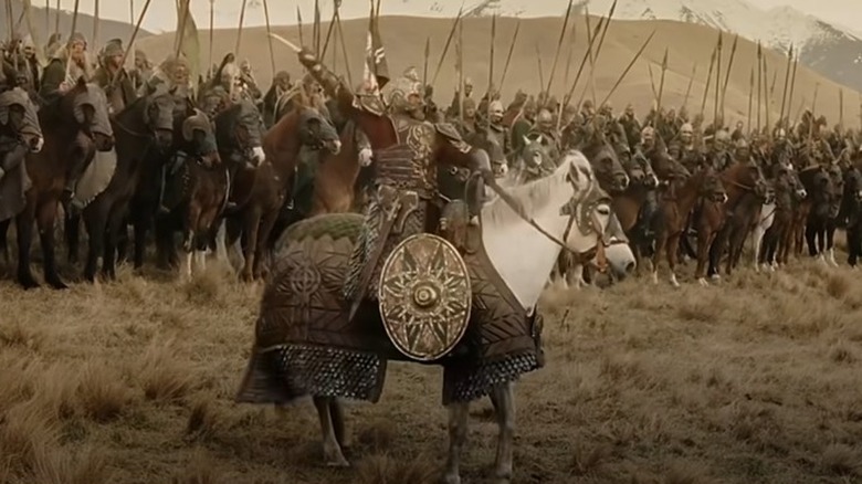 Riders of Rohan in The Lord of the Rings