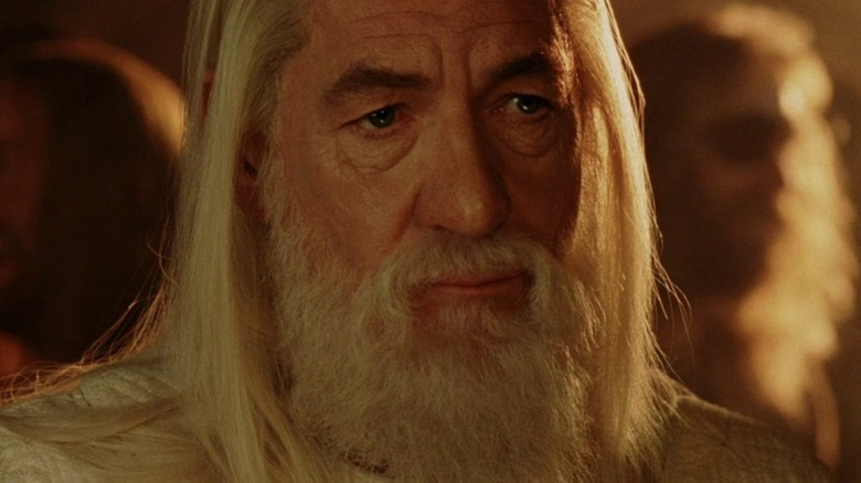 Gandalf frowns