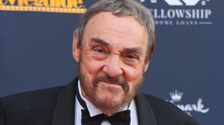 John Rhys-Davies on the red carpet