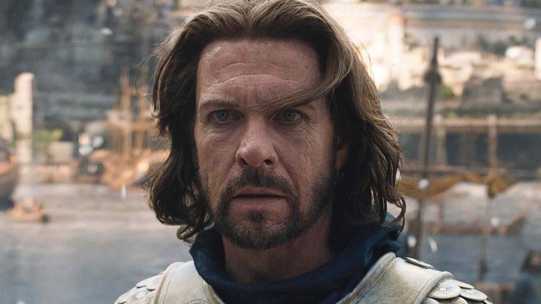Close up of the Stranger in The Rings of Power