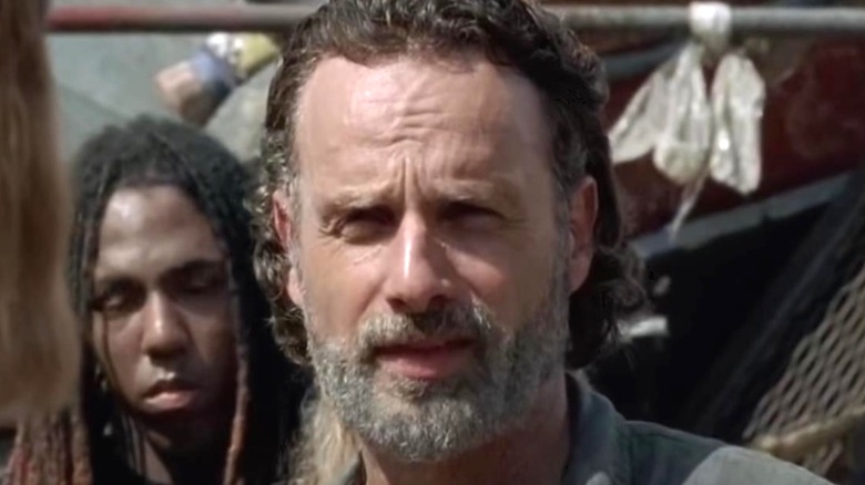 Rick Grimes squinting